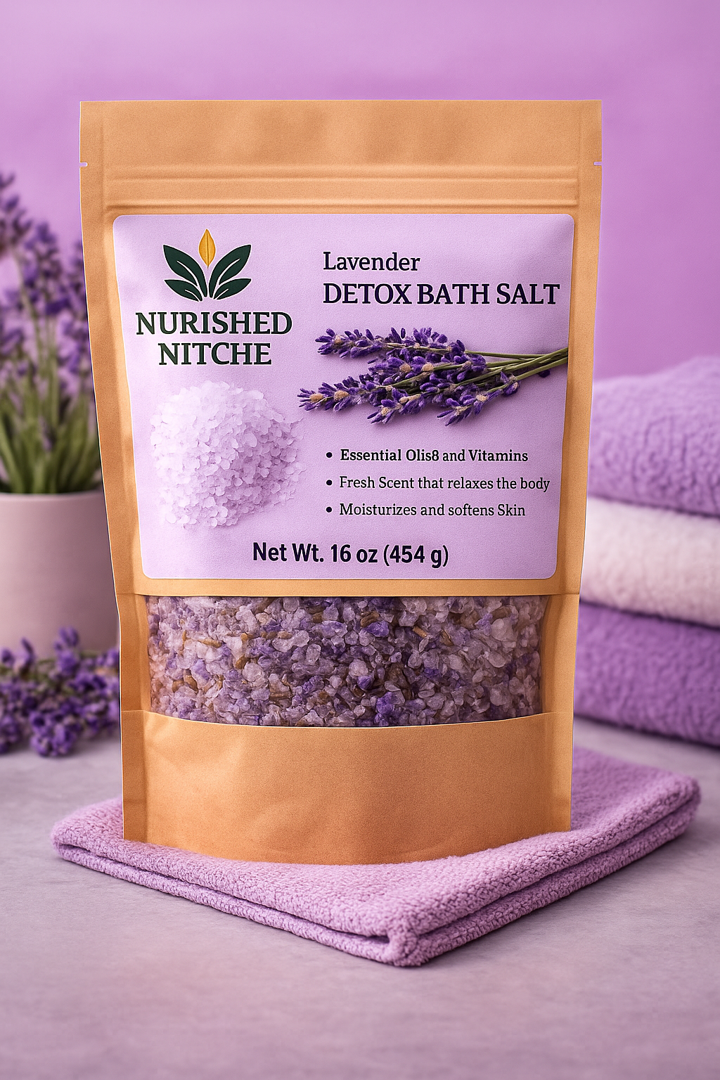 Lavender Detox Bath Salt